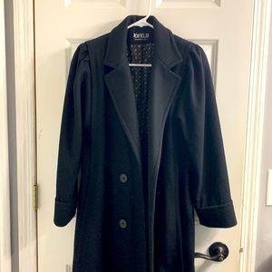 Jofeld wool blend dress coat